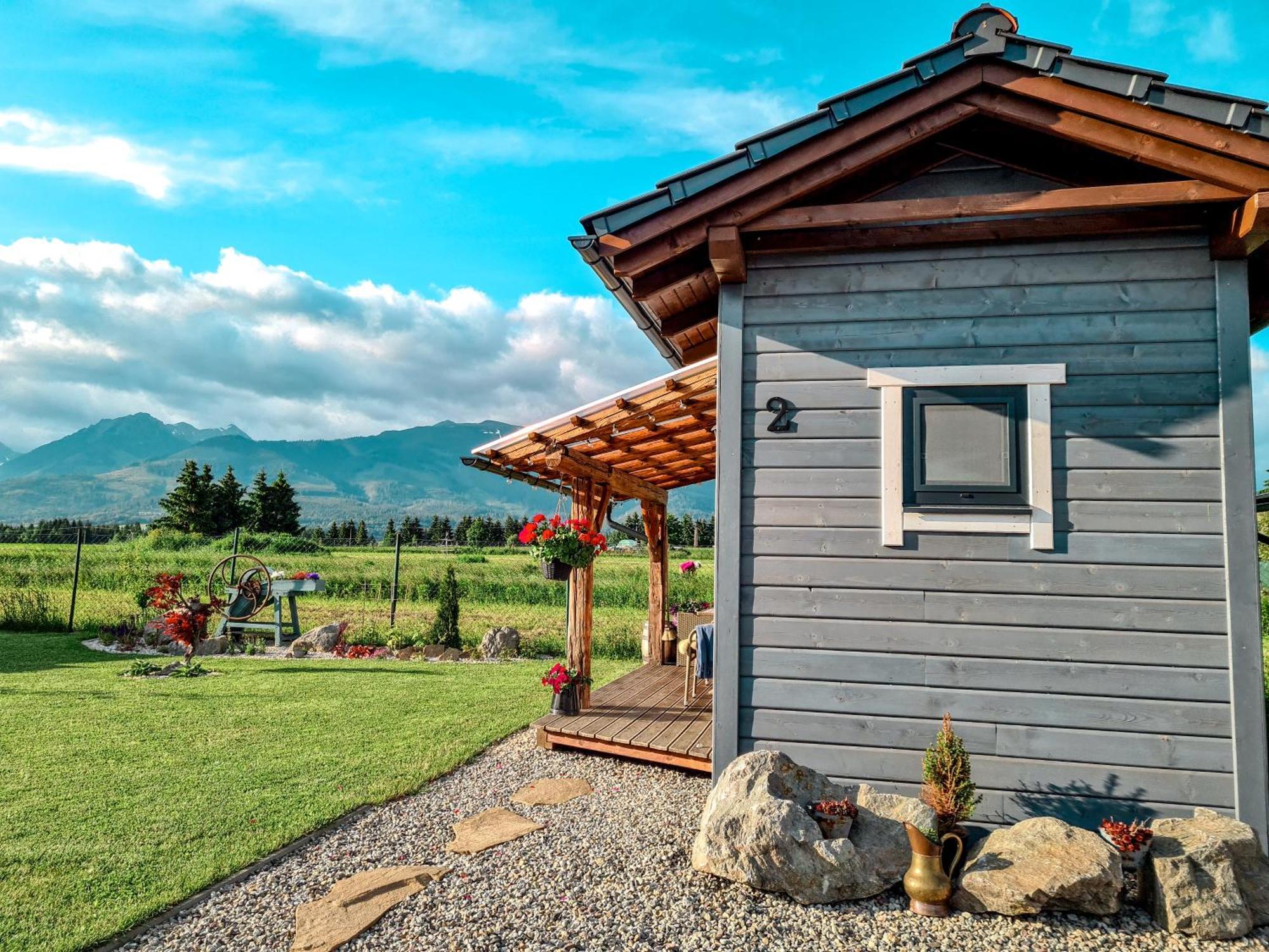 Liptovalley- Mobilne Domy S Wellnessom Liptovská Kokava Zimmer foto